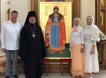 Передача икон от фонда Андрея Боголюбского в Богоявленский кафедральный собор г.Полоцка.